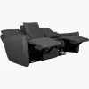 Sofá Reclinable Eléctrico Bennett Boal Gris - vista adicional 3