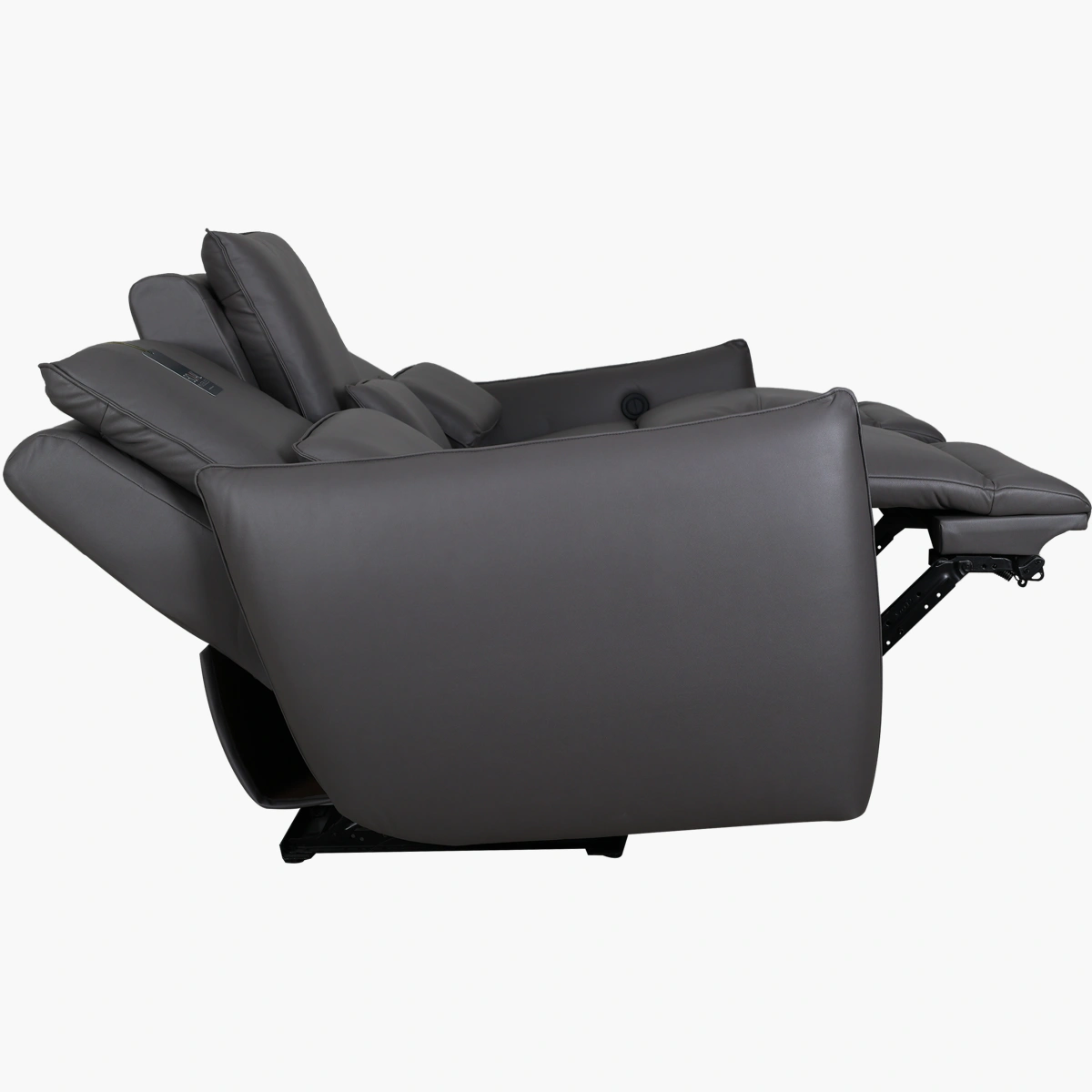 Sofá Reclinable Eléctrico Bennett Boal Gris - vista adicional 6