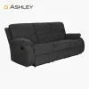 Reclinable-Ashley_3.webp Sofá Reclinable Scranto Ashley - Pino, Mecanismo Reclinable y Tapiz en Gris