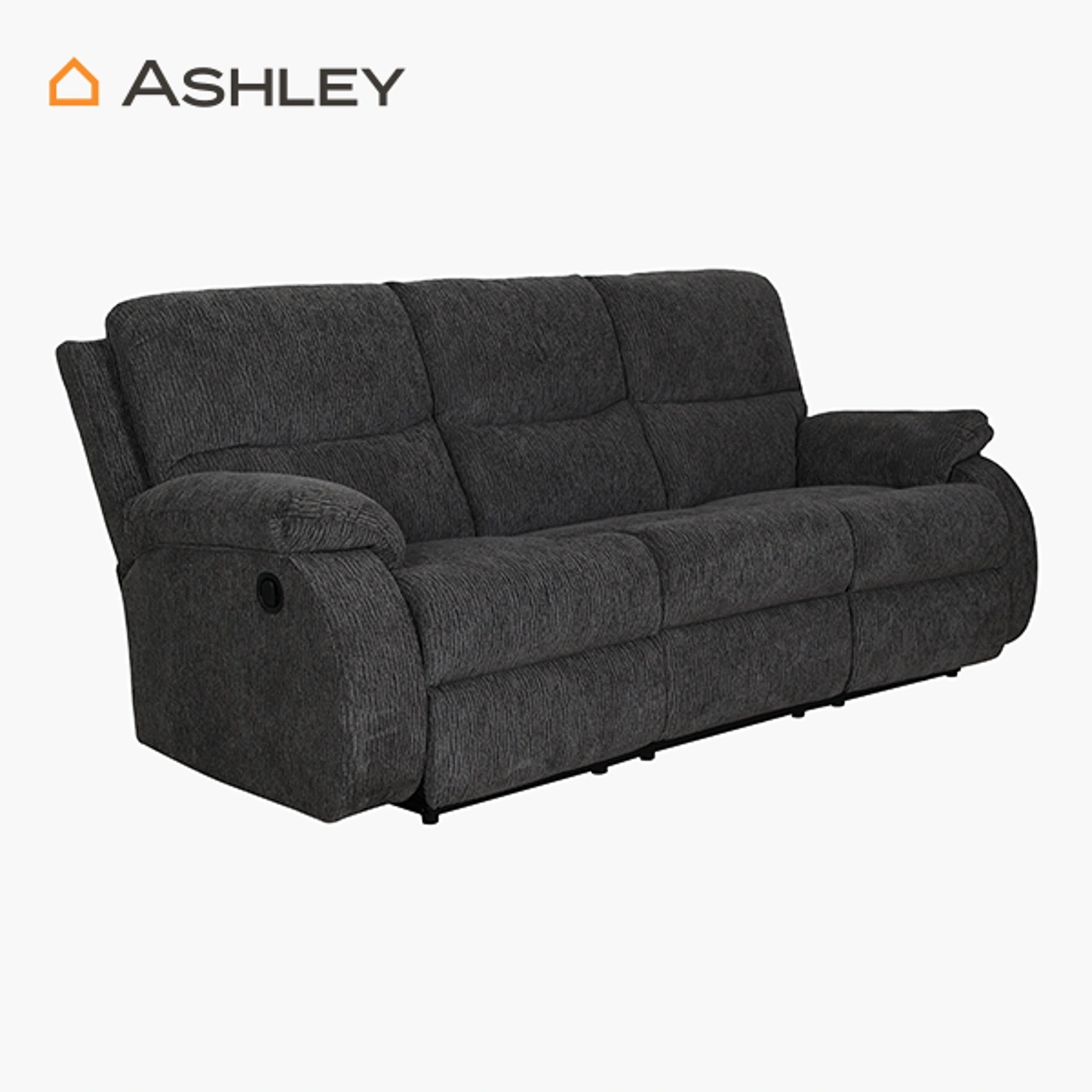 Reclinable-Ashley_3.webp Sofá Reclinable Scranto Ashley - Pino, Mecanismo Reclinable y Tapiz en Gris
