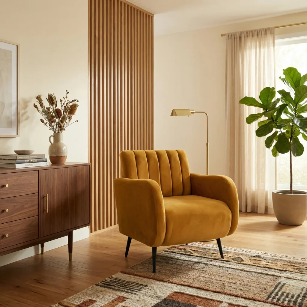 Sillón Gajos Terciopelo